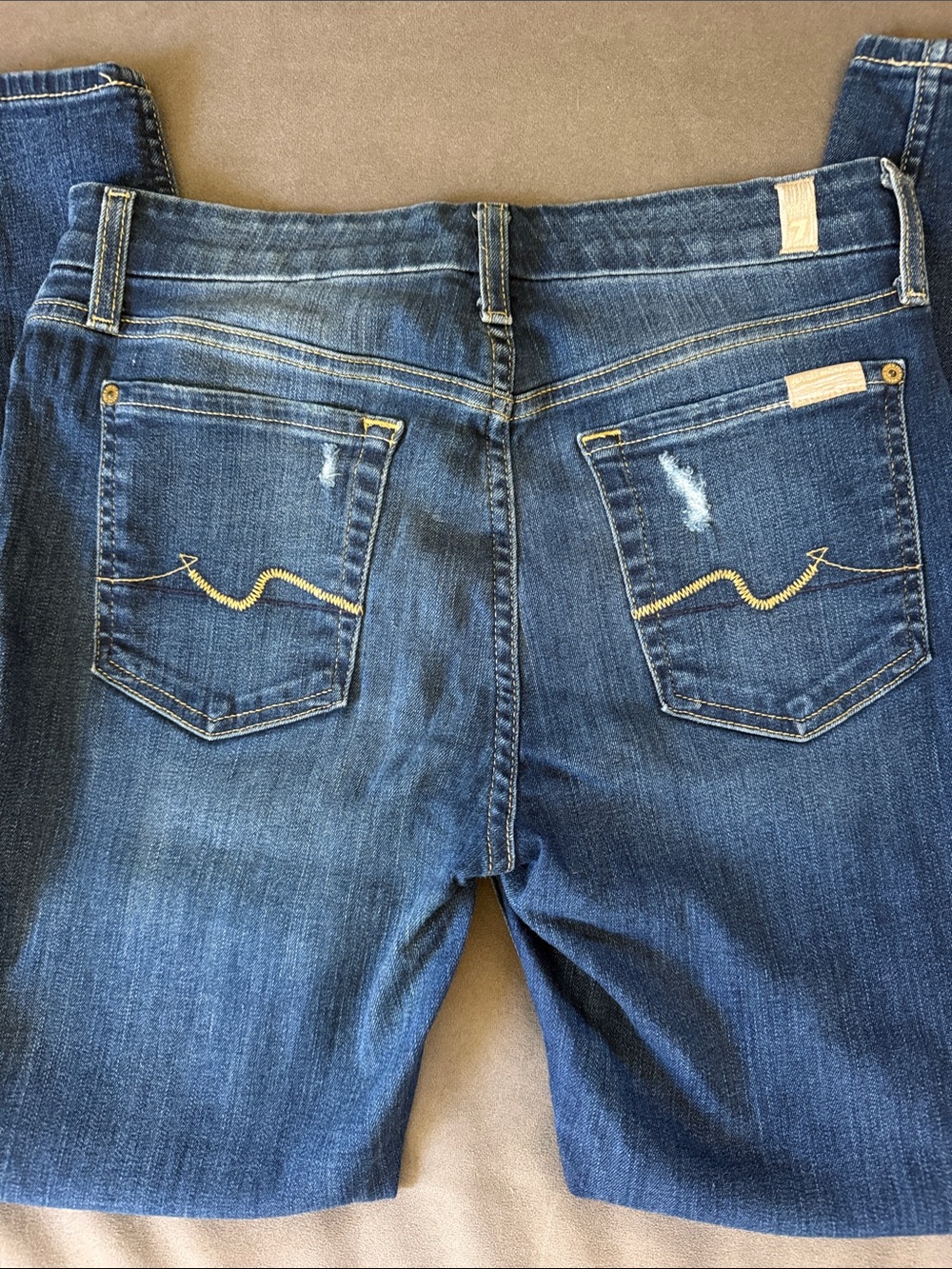 7 For All Mankind ankle skinny Leg Jeans